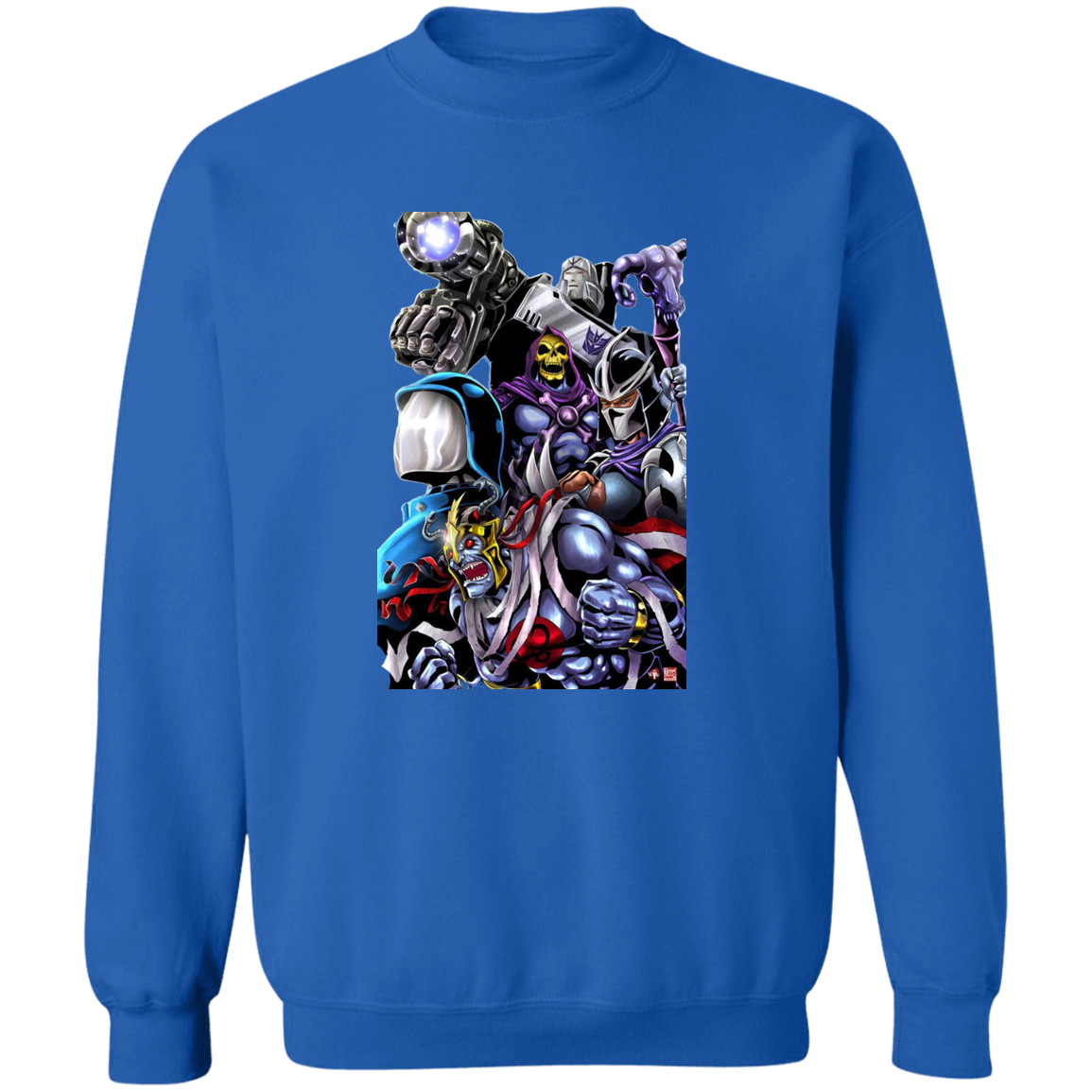 "80's EVIL" Crewneck Pullover Sweatshirt