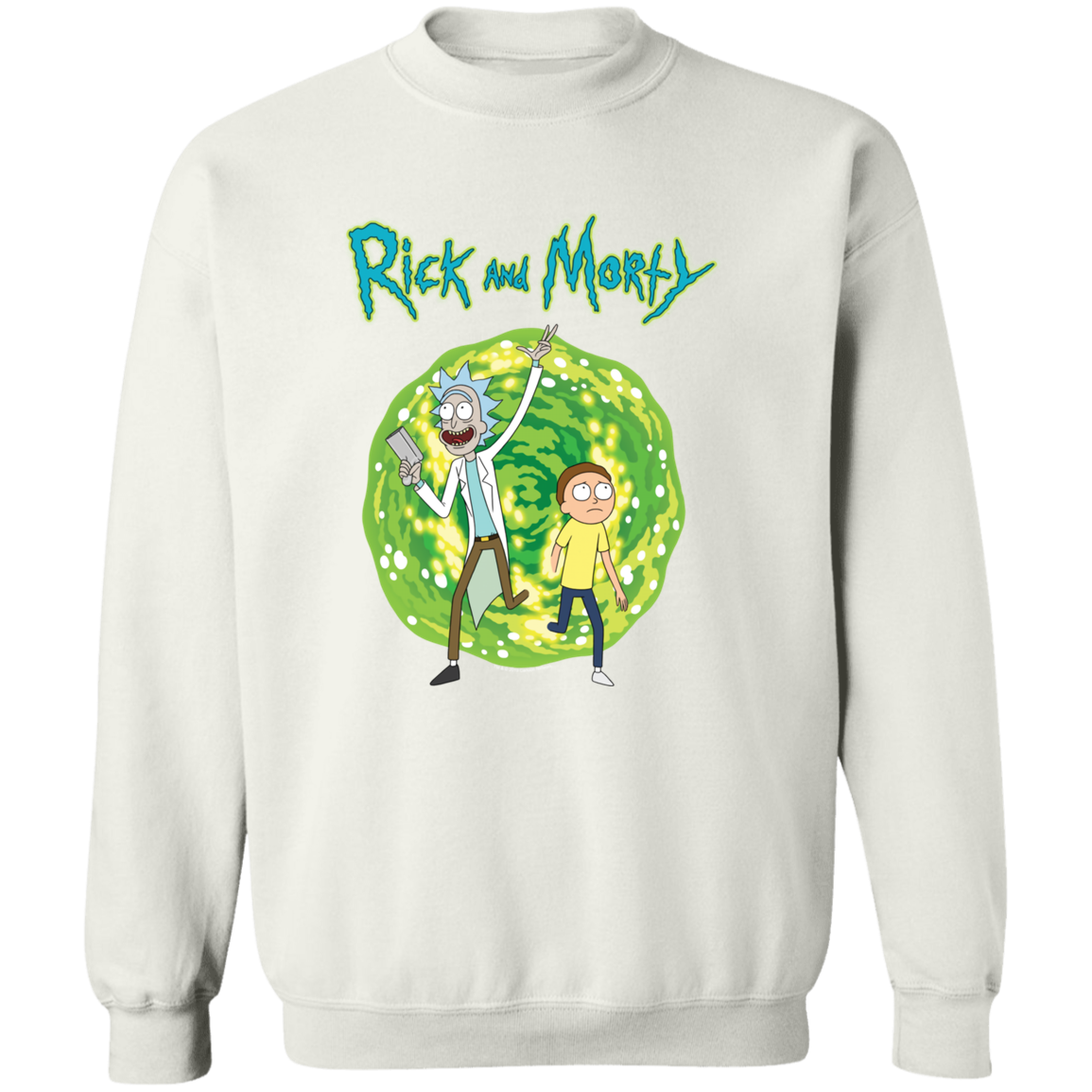 "RICK AND MORTY" Crewneck Pullover Sweatshirt