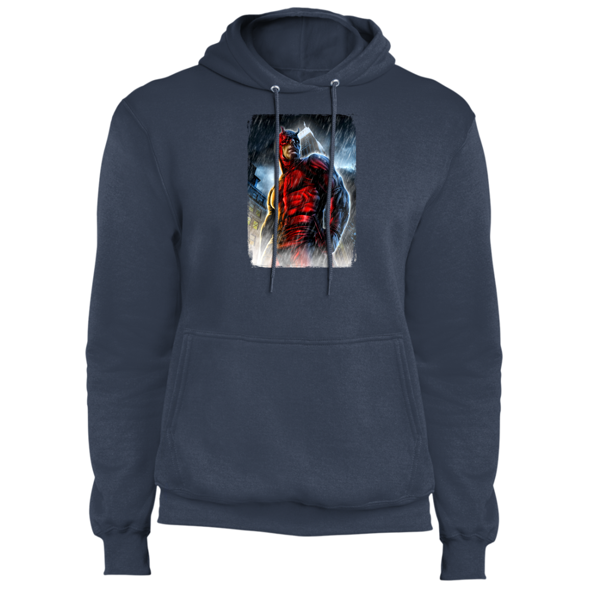 "THE MAN WITHOUT FEAR" Core Fleece Pullover Hoodie