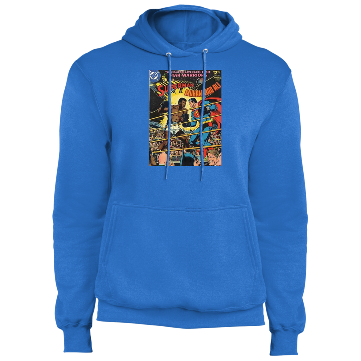 "SUPERMAN VS ALI" Core Fleece Pullover Hoodie