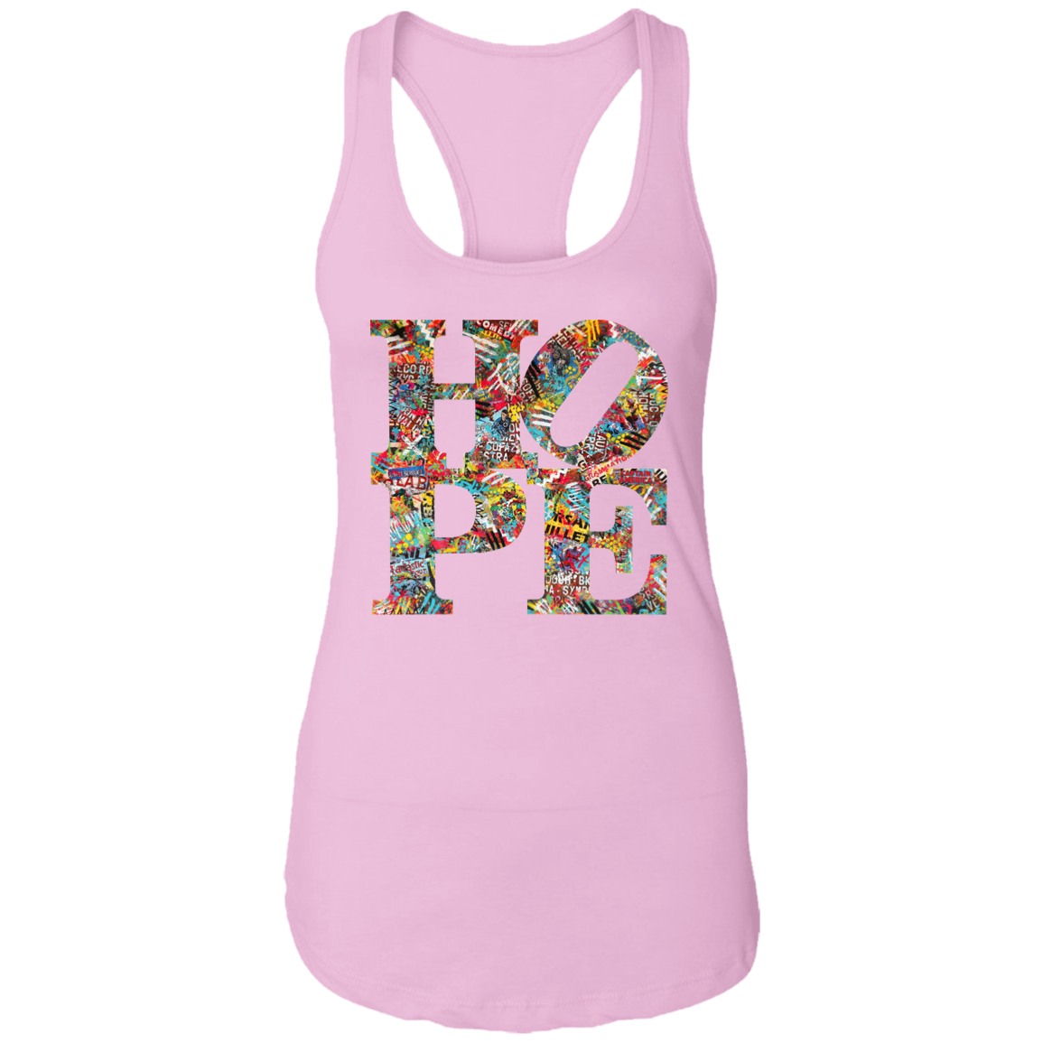 "HOPE" Ladies Ideal Racerback Tank