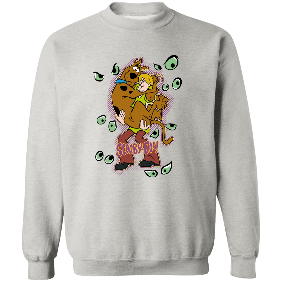 "SCOOBY-DOO" Crewneck Pullover Sweatshirt