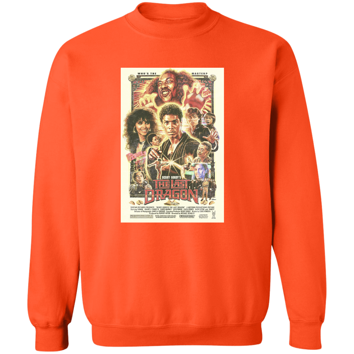 "WHO IS THE MASTER" Crewneck Pullover Sweatshirt