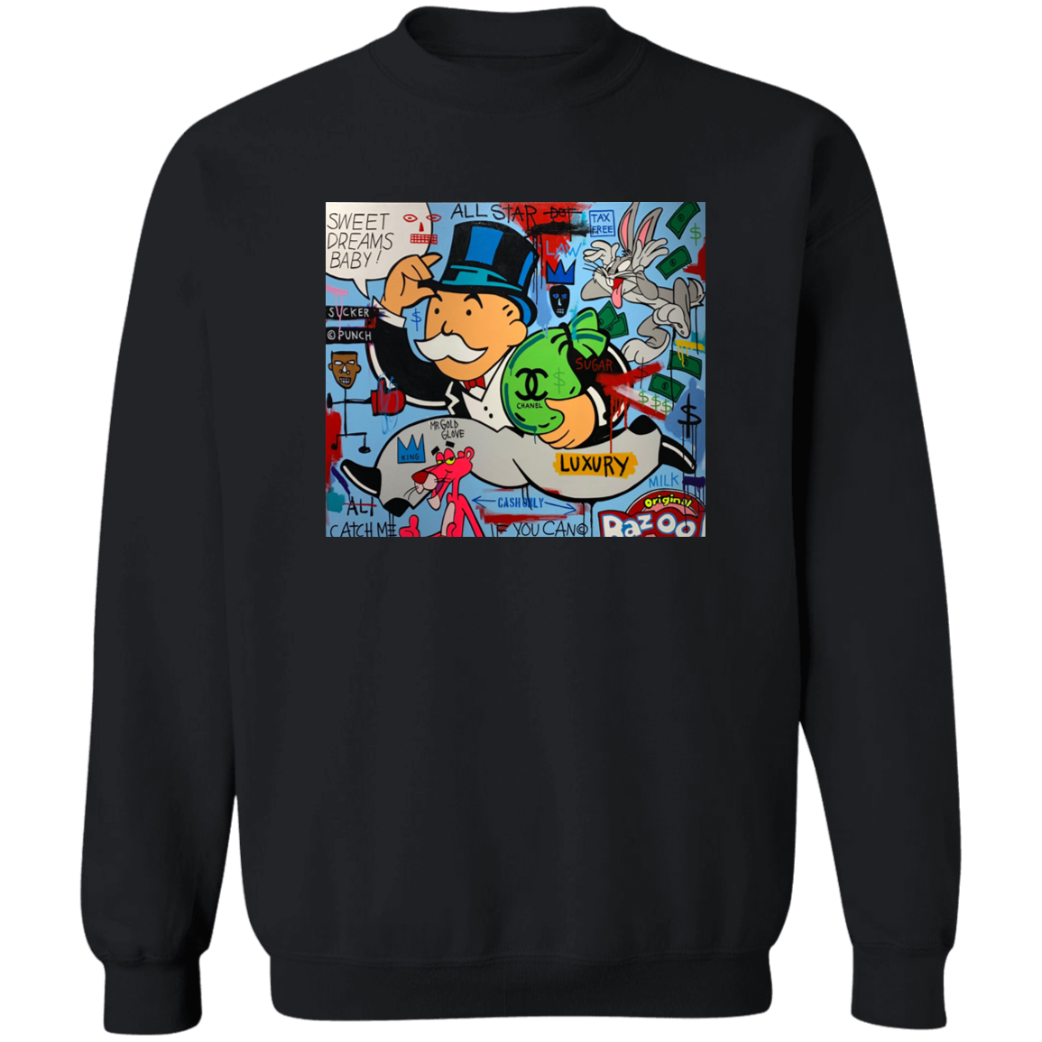 "SWEET DREAMS" Crewneck Pullover Sweatshirt