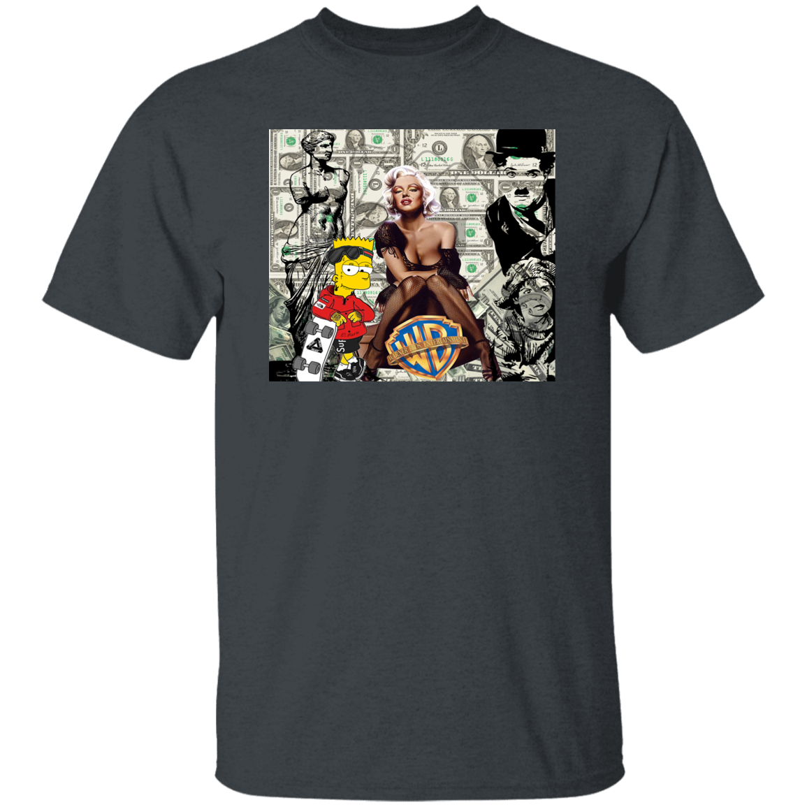 "MONEY MAKING MARILYN" 5.3 oz. T-Shirt