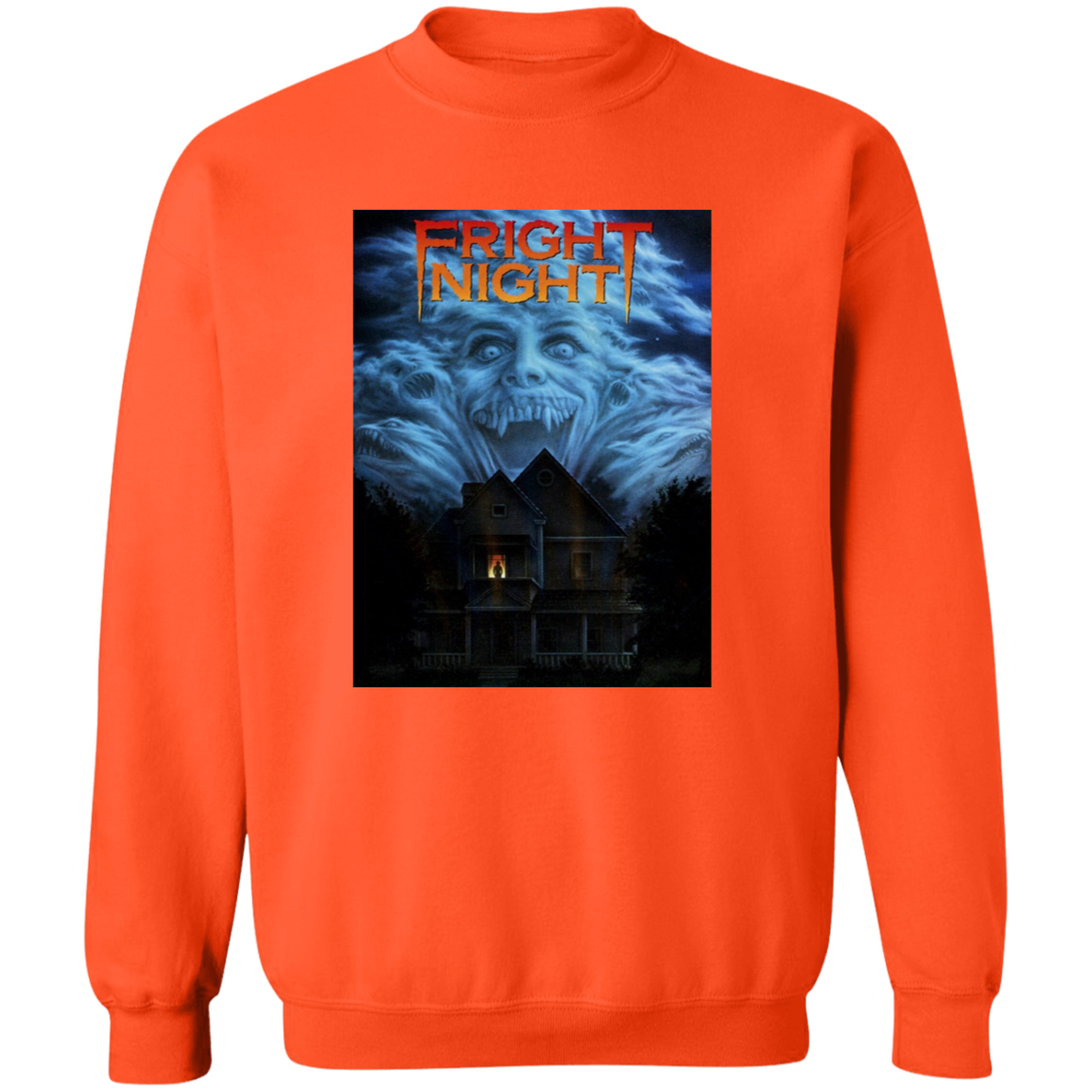 "FRIGHT NIGHT" Crewneck Pullover Sweatshirt