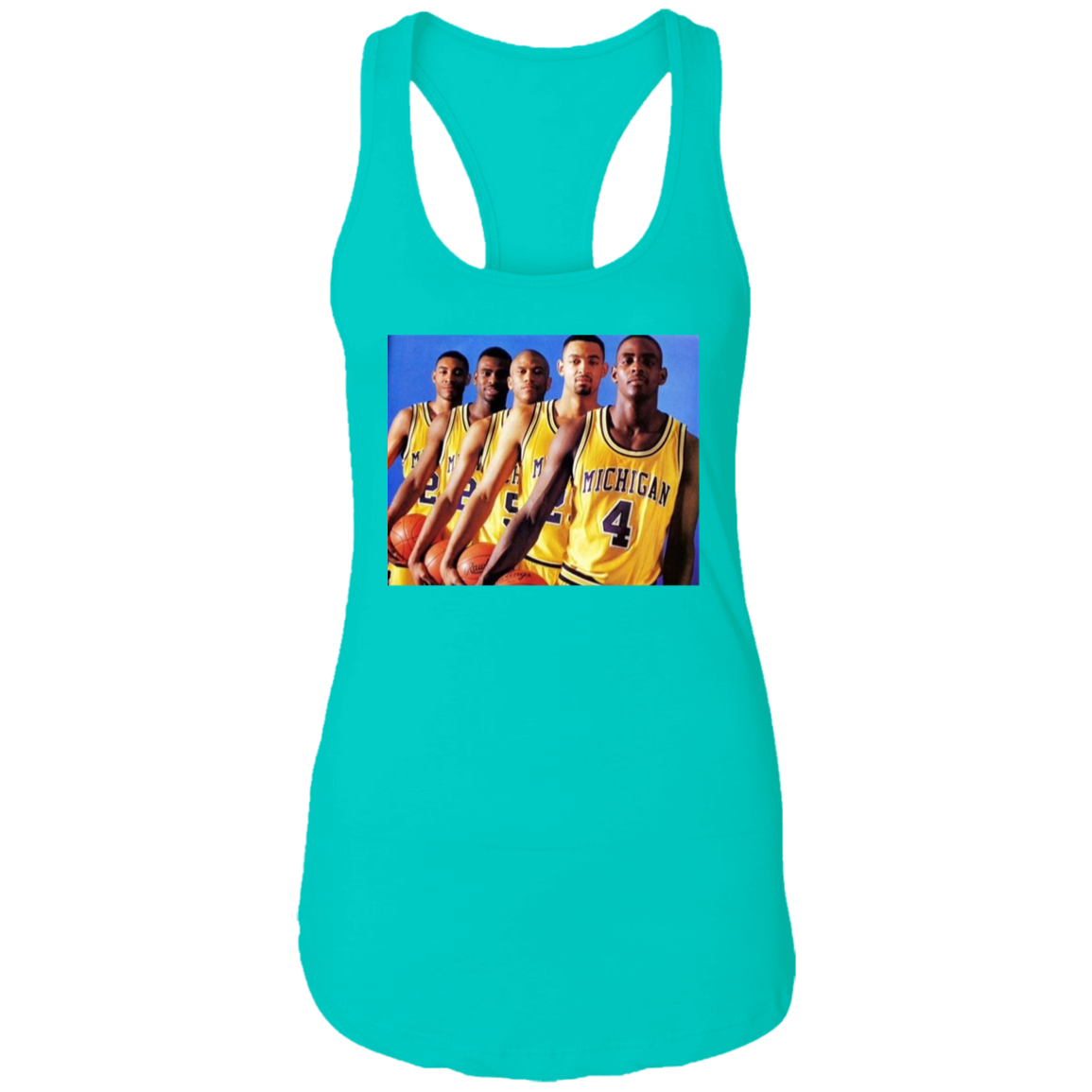 "FABFIVE" Ladies Ideal Racerback Tank