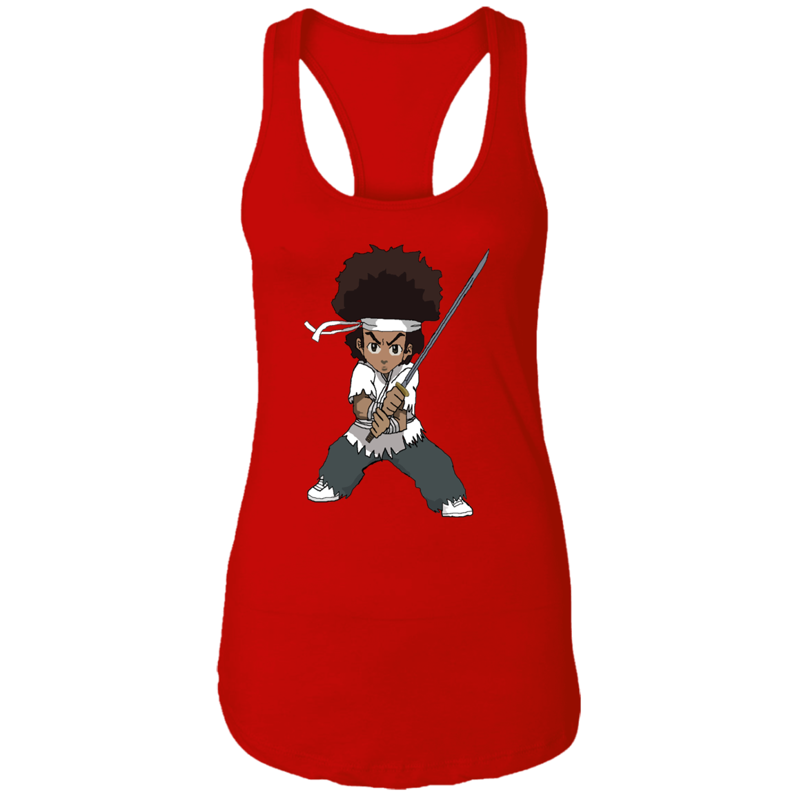 "FREEMAN SAMURAI" Ladies Ideal Racerback Tank