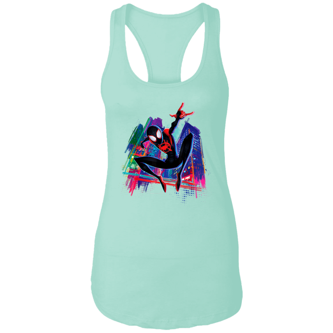 "MILES" Ladies Ideal Racerback Tank