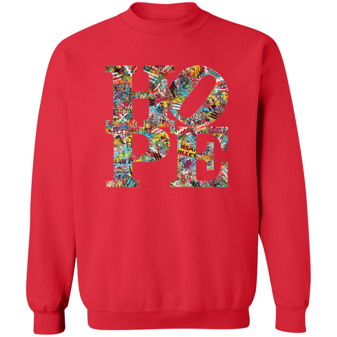 "HOPE" Crewneck Pullover Sweatshirt