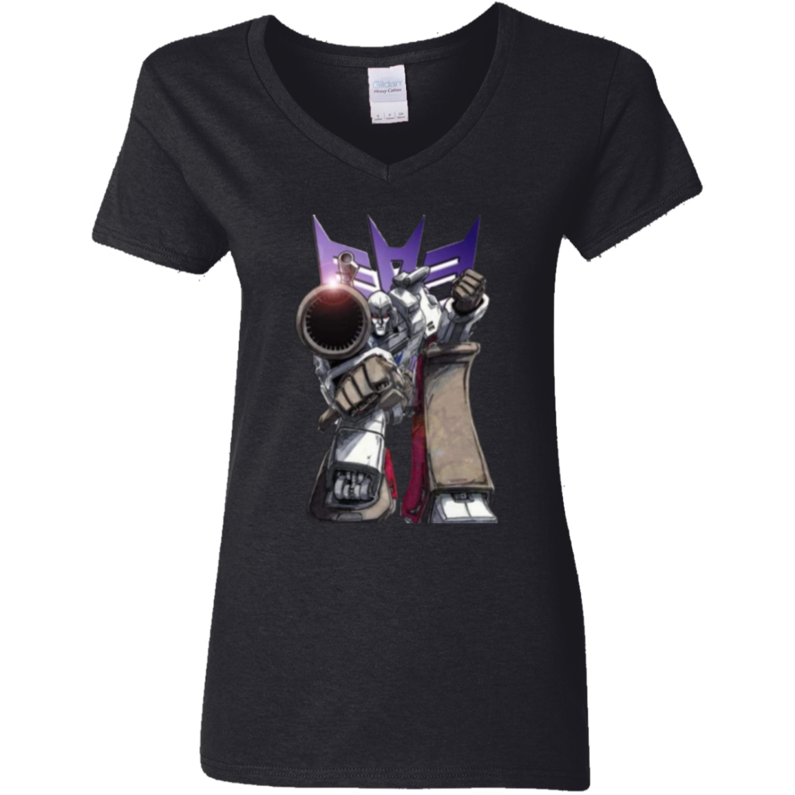 "ALL HAIL" Ladies' 5.3 oz. V-Neck T-Shirt