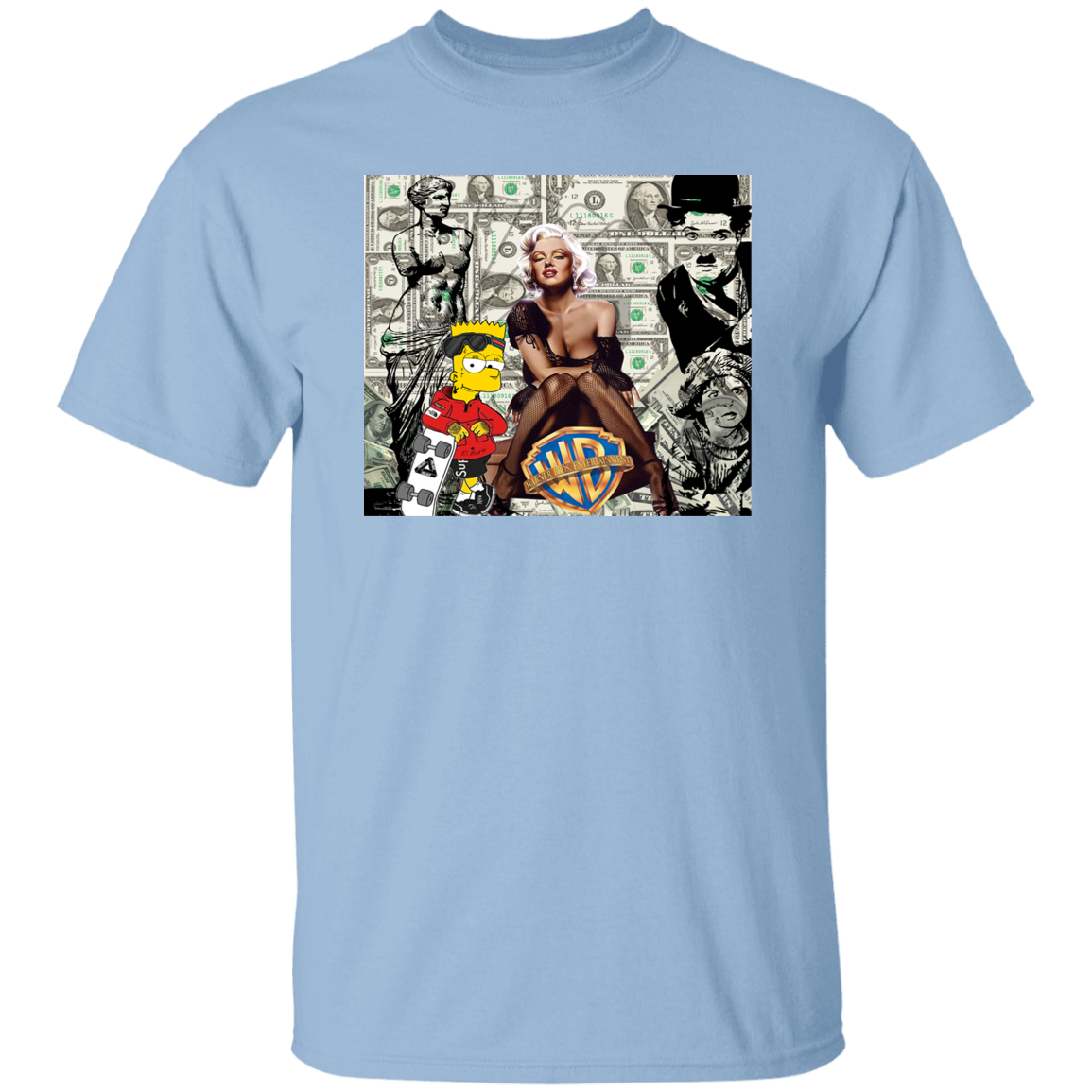 "MONEY MAKING MARILYN" 5.3 oz. T-Shirt