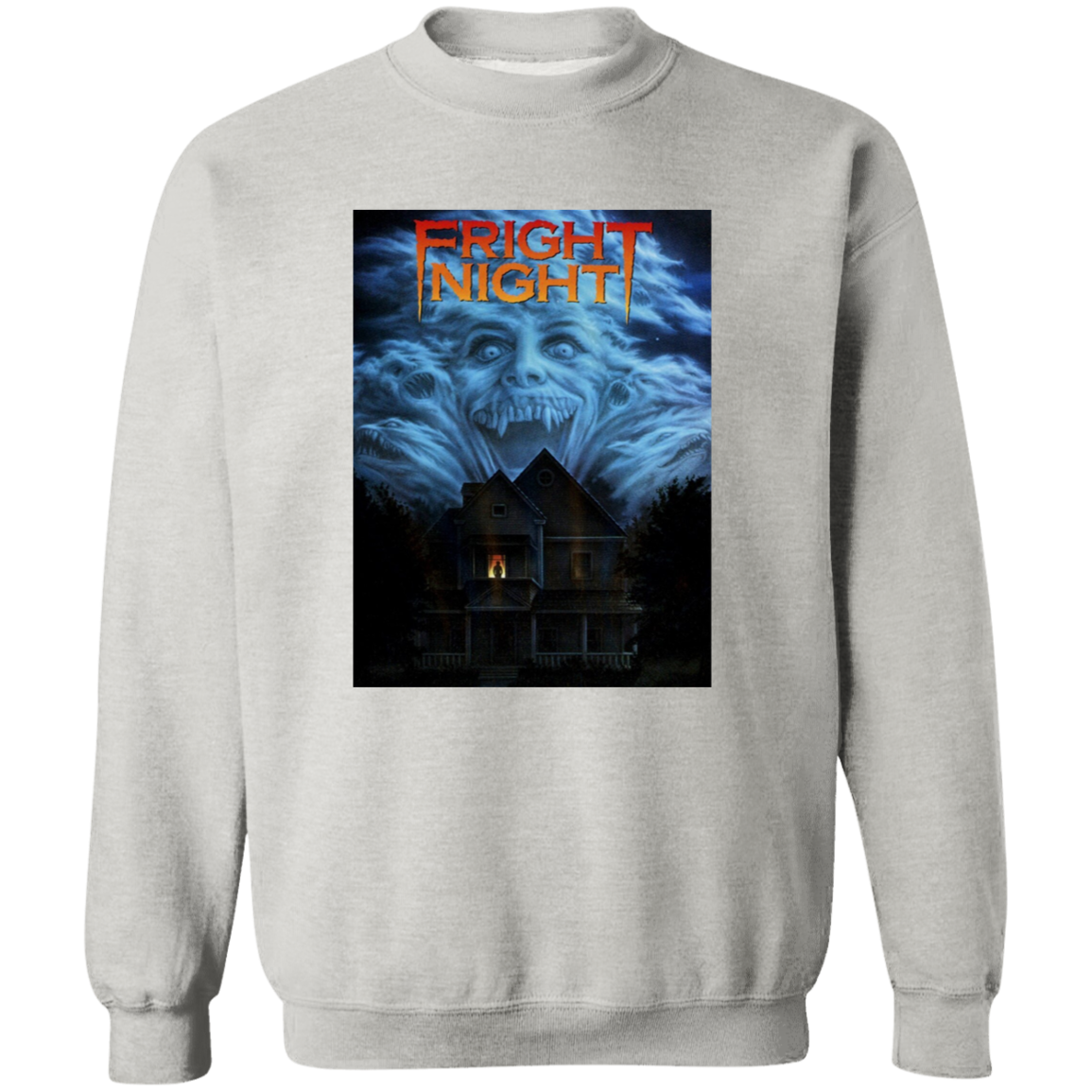 "FRIGHT NIGHT" Crewneck Pullover Sweatshirt