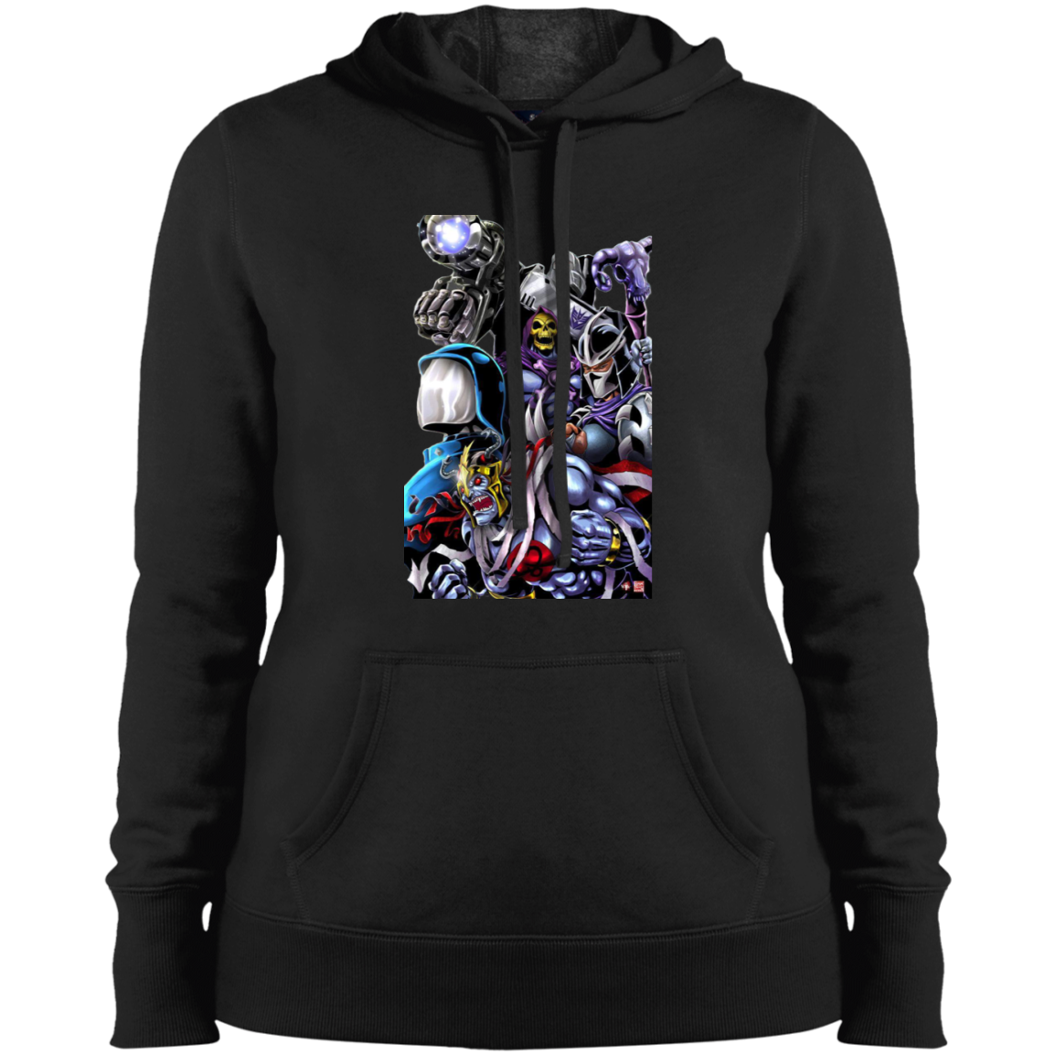 "80's EVIL" Ladies' Pullover Hooded Sweatshirt