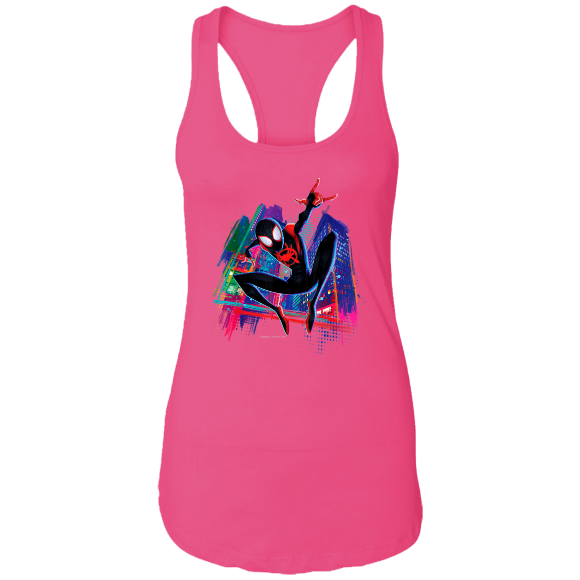 "MILES" Ladies Ideal Racerback Tank