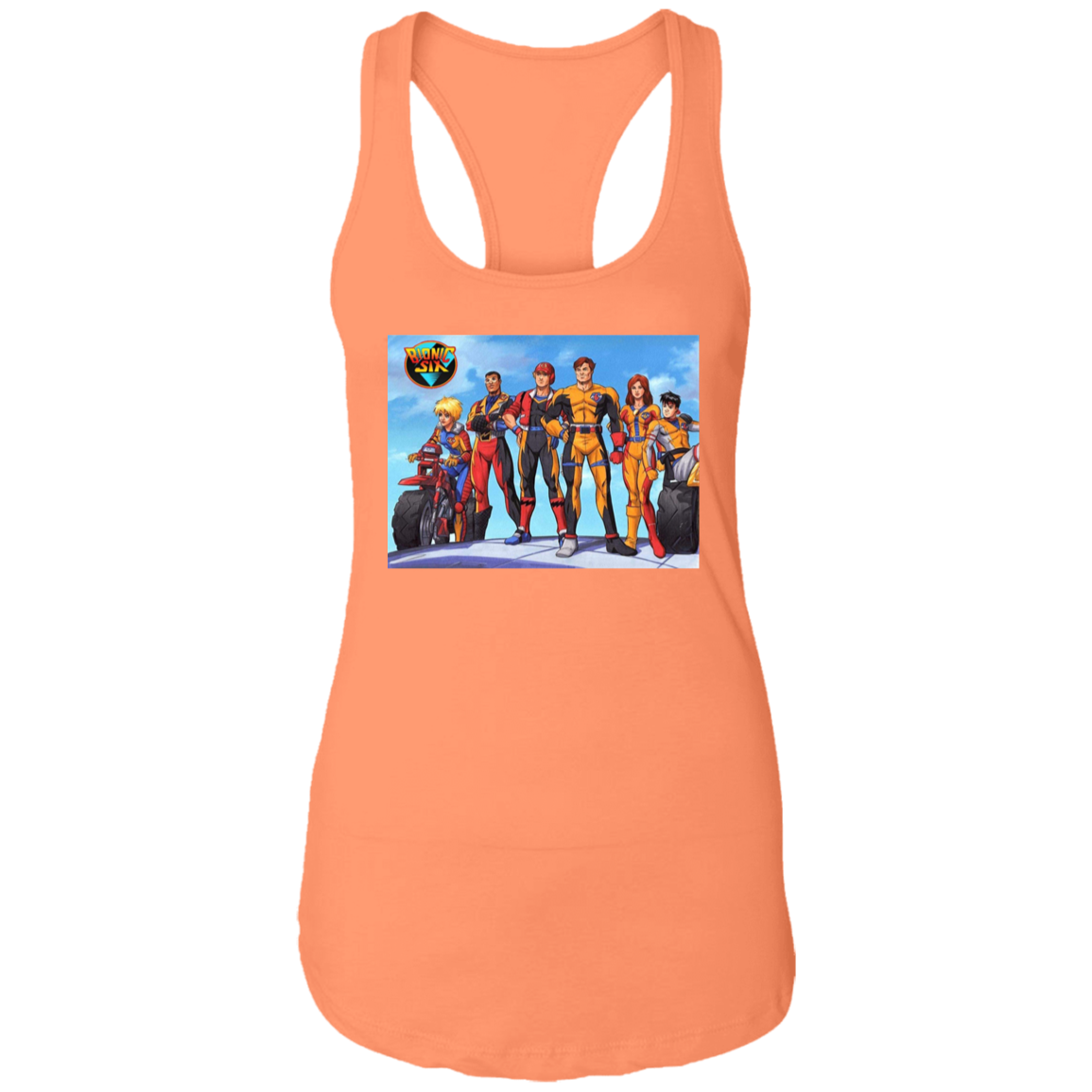 "B6" Ladies Ideal Racerback Tank