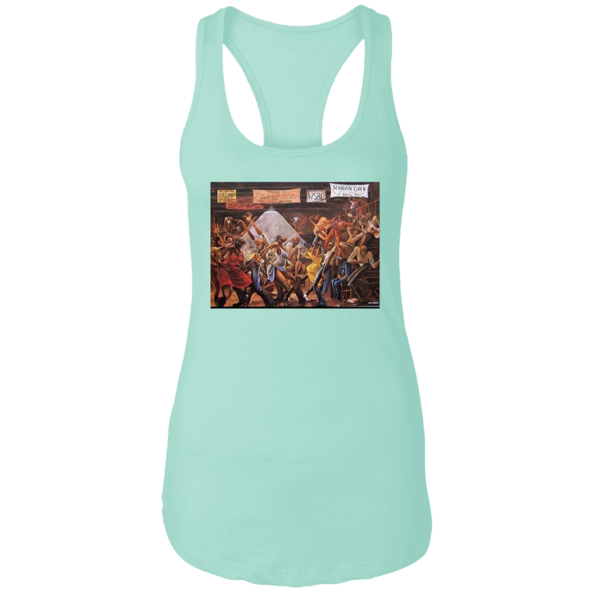 "GOOD TIMES" Ladies Ideal Racerback Tank