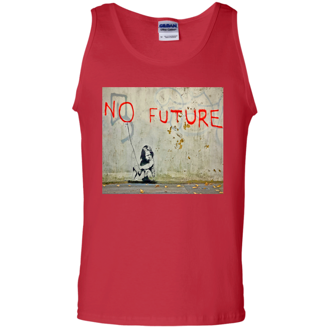 "NO FUTURE" 100% Cotton Tank Top