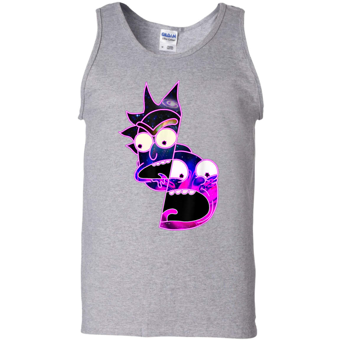 "TRIPPY RICK AND MORTY" 100% Cotton Tank Top