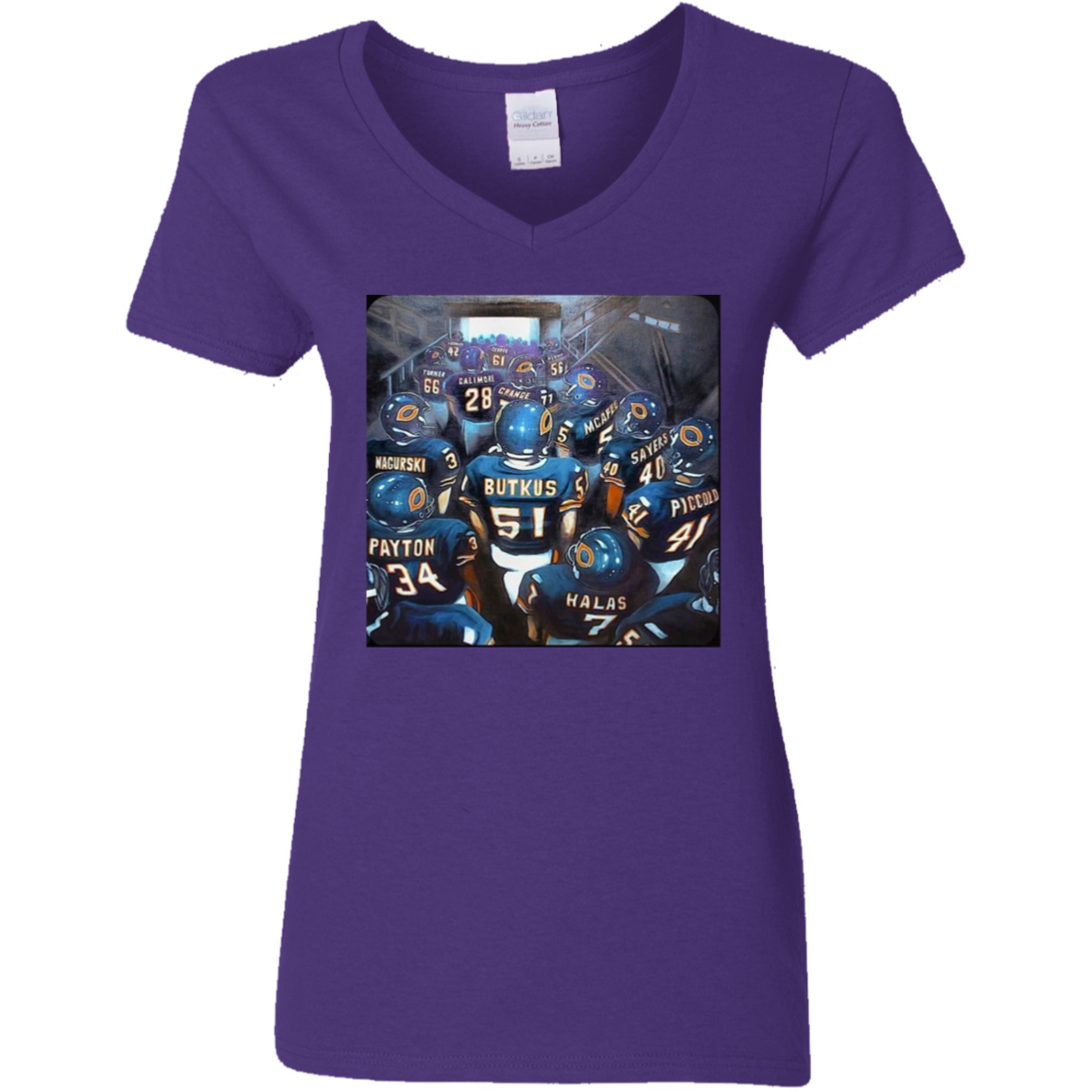 "MONSTERS OF THE MIDWAY" Ladies' 5.3 oz. V-Neck T-Shirt