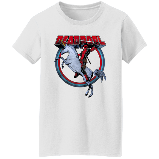 "UNICORN DEADPOOL" Ladies' 5.3 oz. T-Shirt