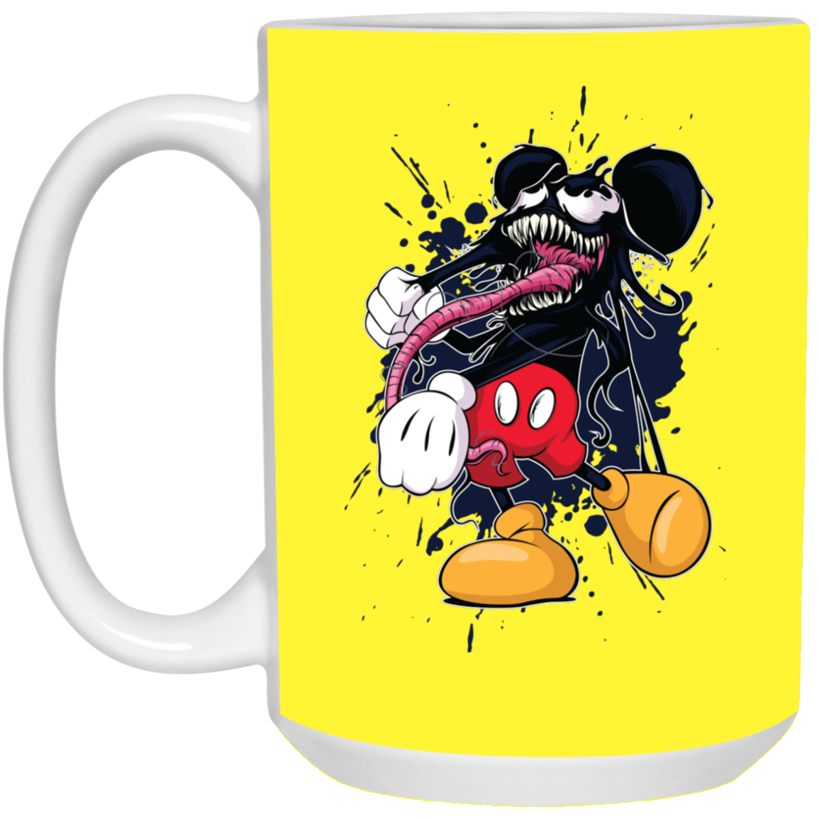 "VENOM MOUSE" 15 oz. White Mug