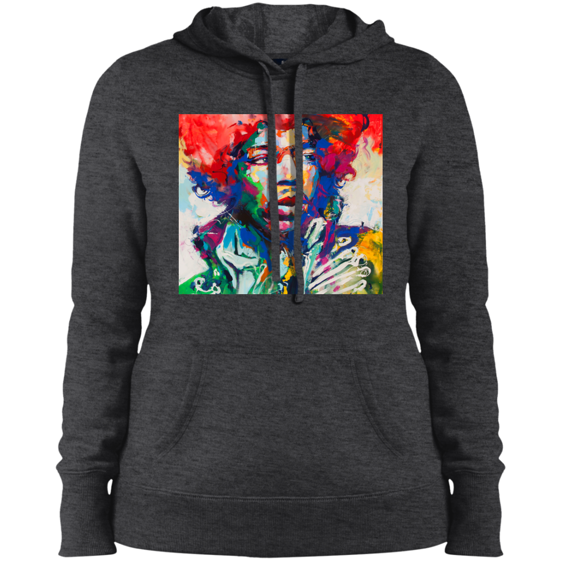 "HENDRIX" Ladies' Pullover Hooded Sweatshirt