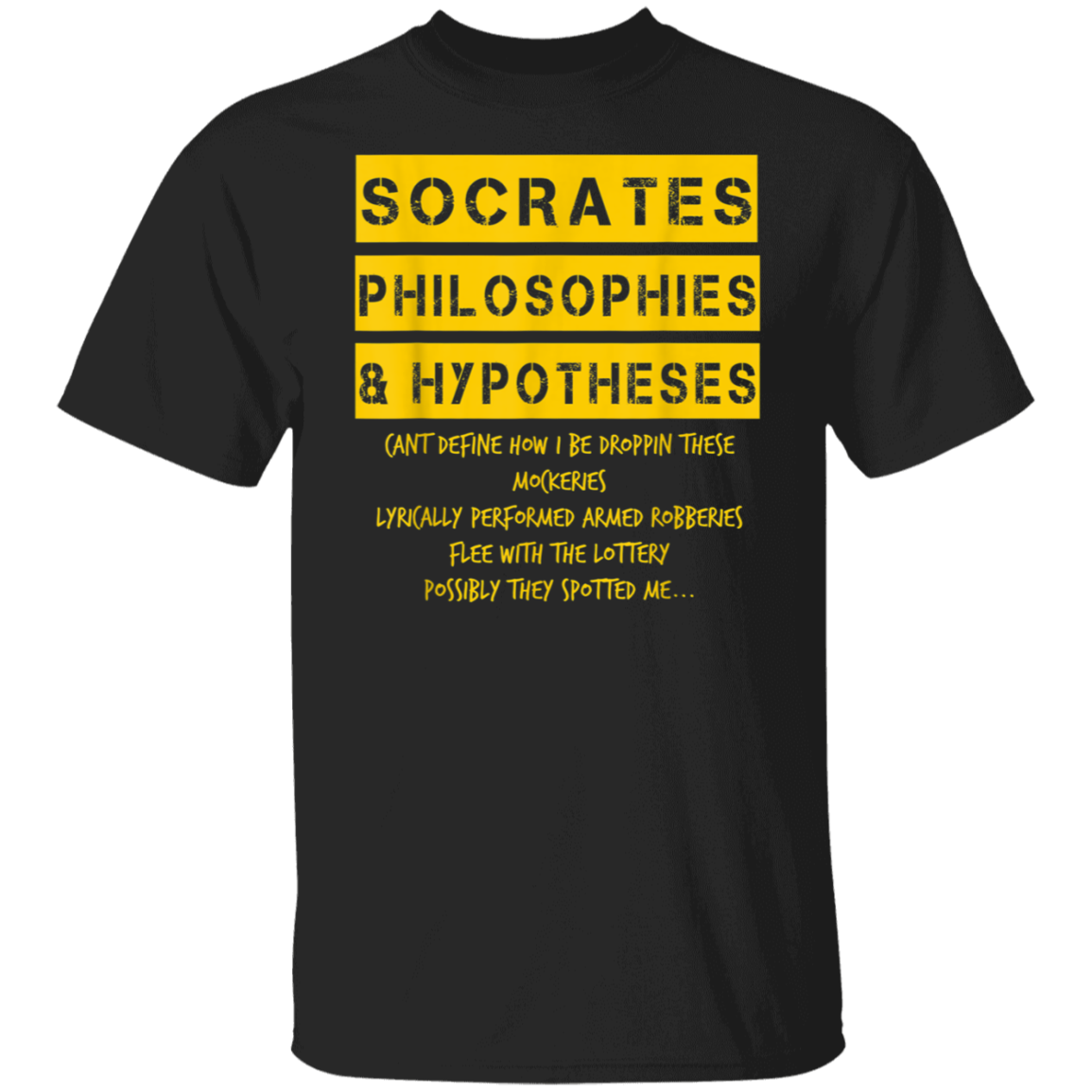 "SOCRATES" 5.3 oz. T-Shirt