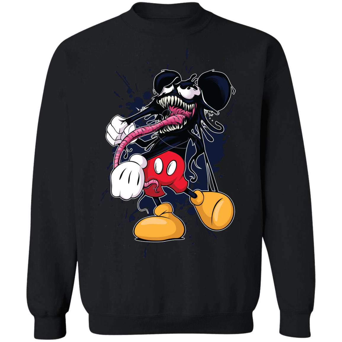 "VENOM MOUSE" Crewneck Pullover Sweatshirt  8 oz.