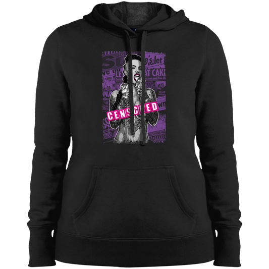 "CENSORED" Ladies' Pullover Hooded Sweatshirt