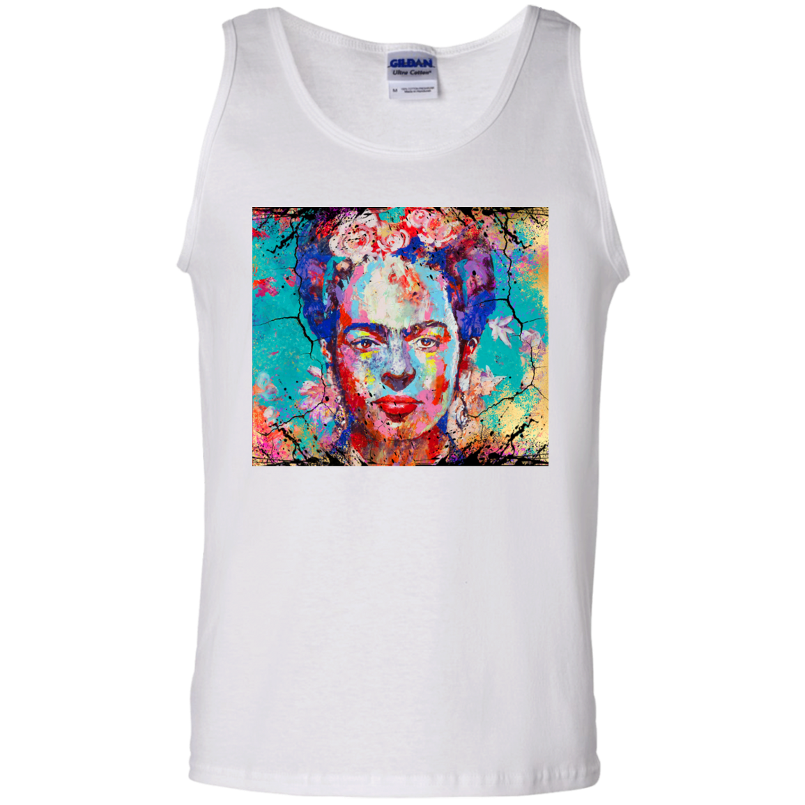 "FRIDA"  100% Cotton Tank Top