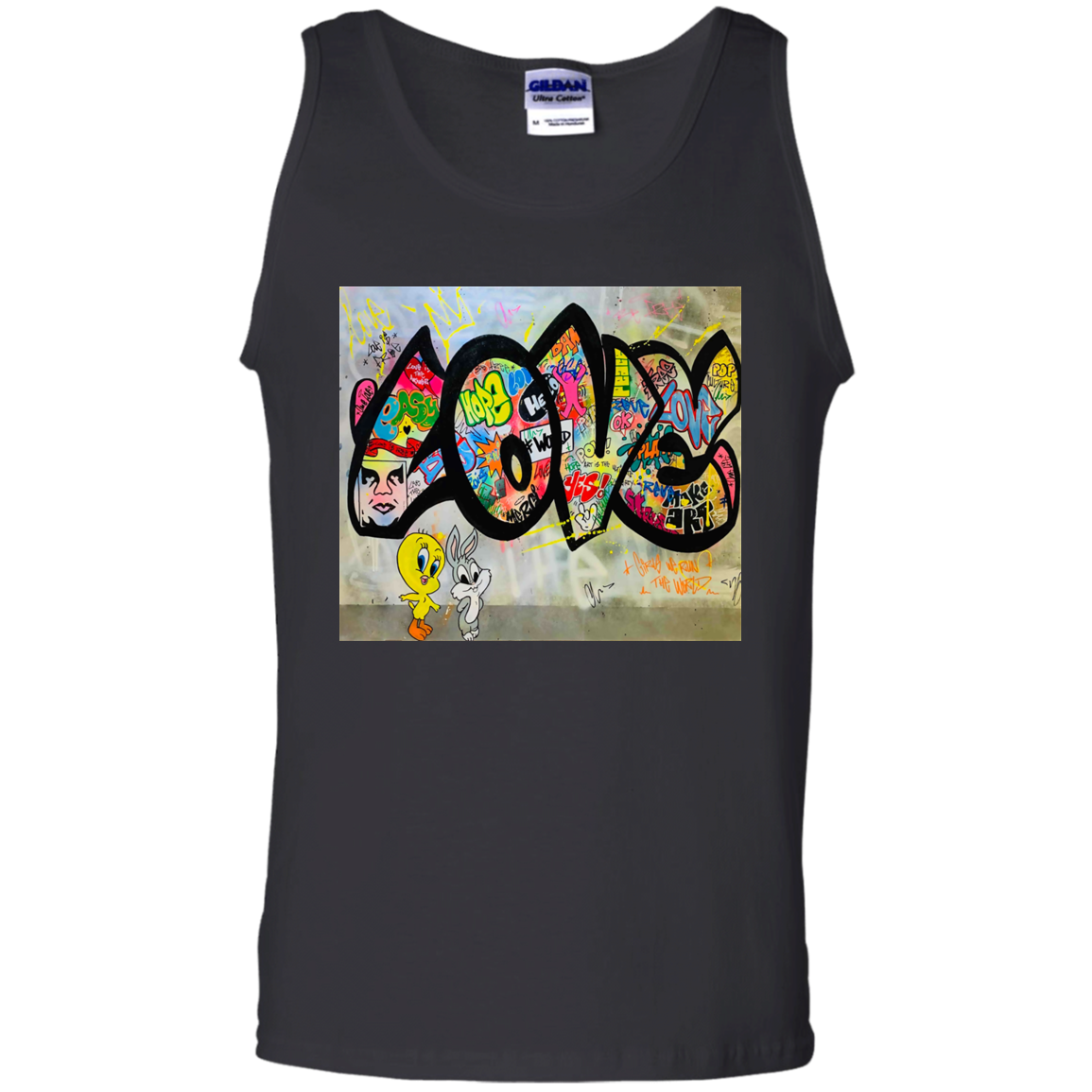 "LOVE" 100% Cotton Tank Top