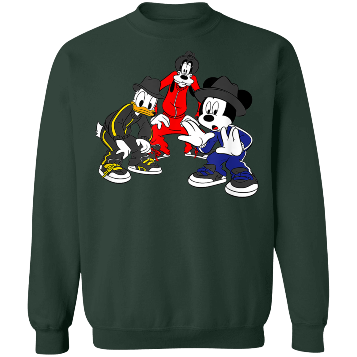 "CARTOON CYPHA" Crewneck Pullover Sweatshirt