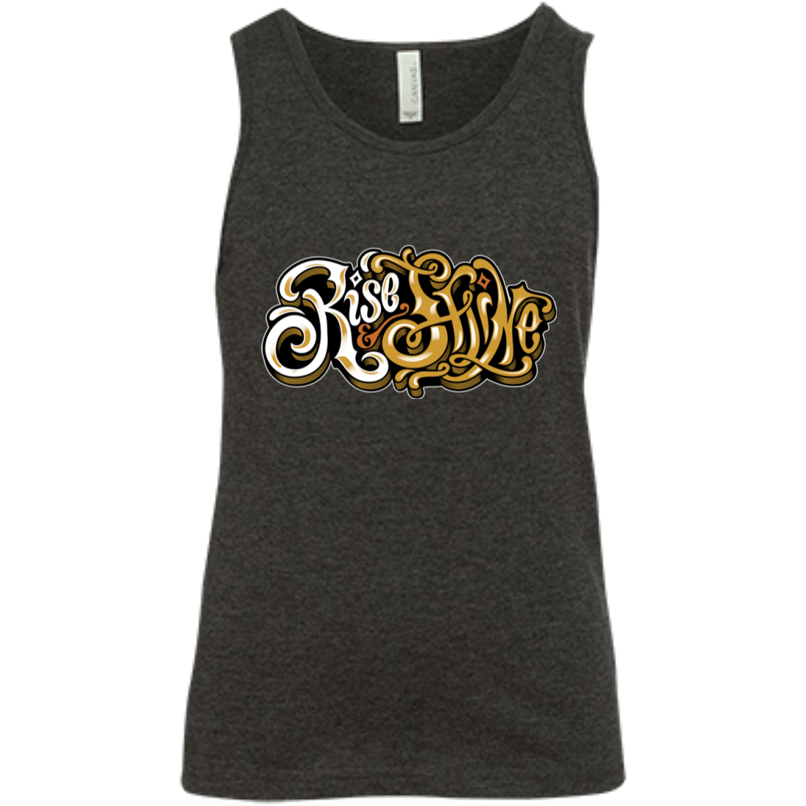 "RISE AND SHINE" Youth Jersey Tank