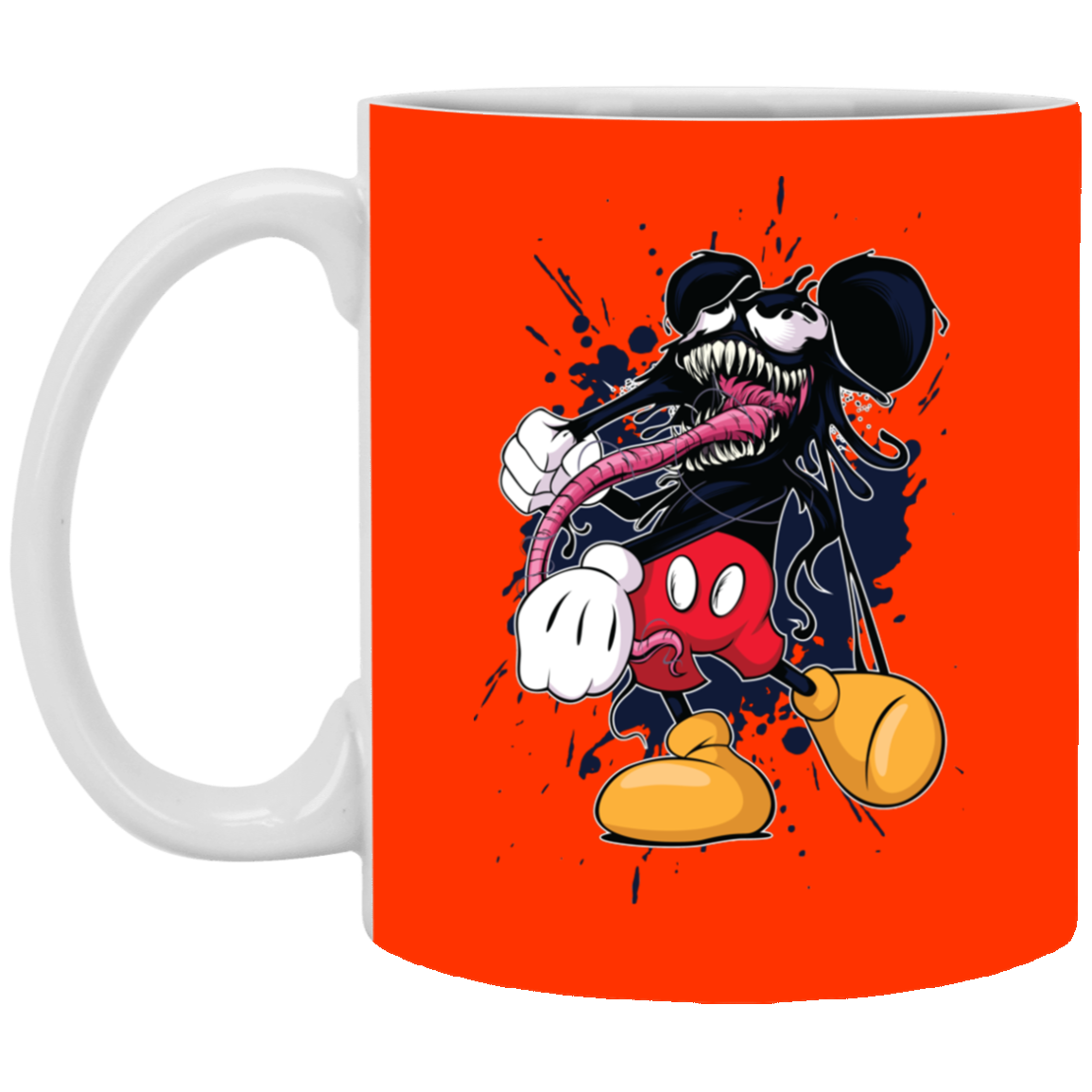 "VENOM MOUSE"11 oz. White Mug