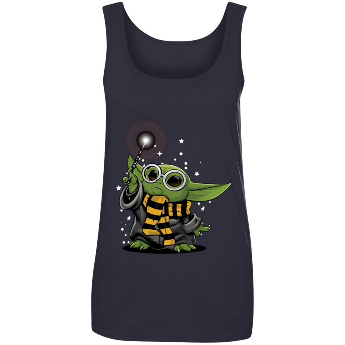 "YODA POTTER" Ladies' 100% Ringspun Cotton Tank Top