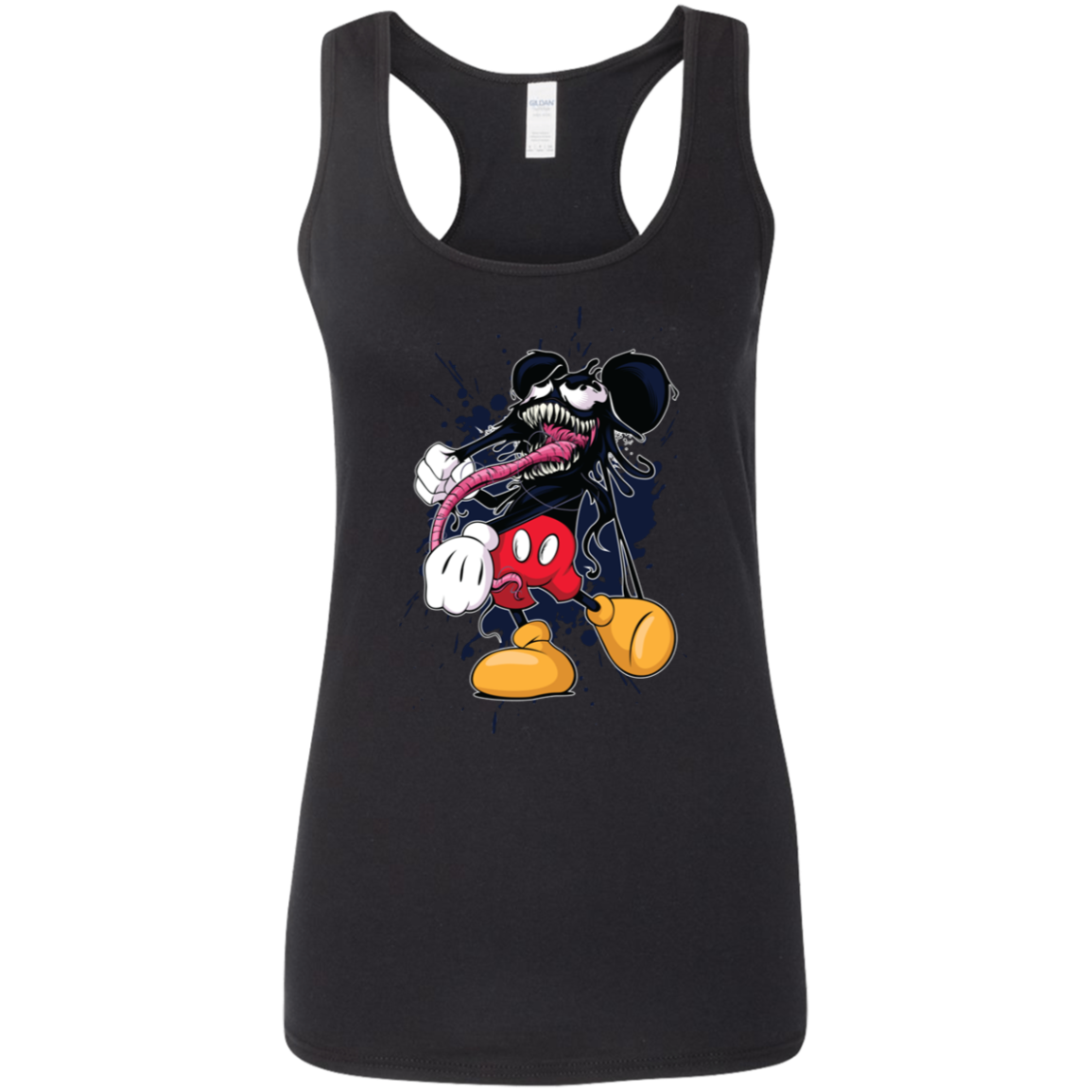 "VENOM MOUSE" Ladies' Softstyle Racerback Tank