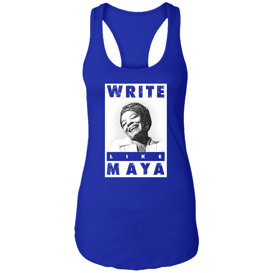 "LIKE MAYA" Ladies Ideal Racerback Tank