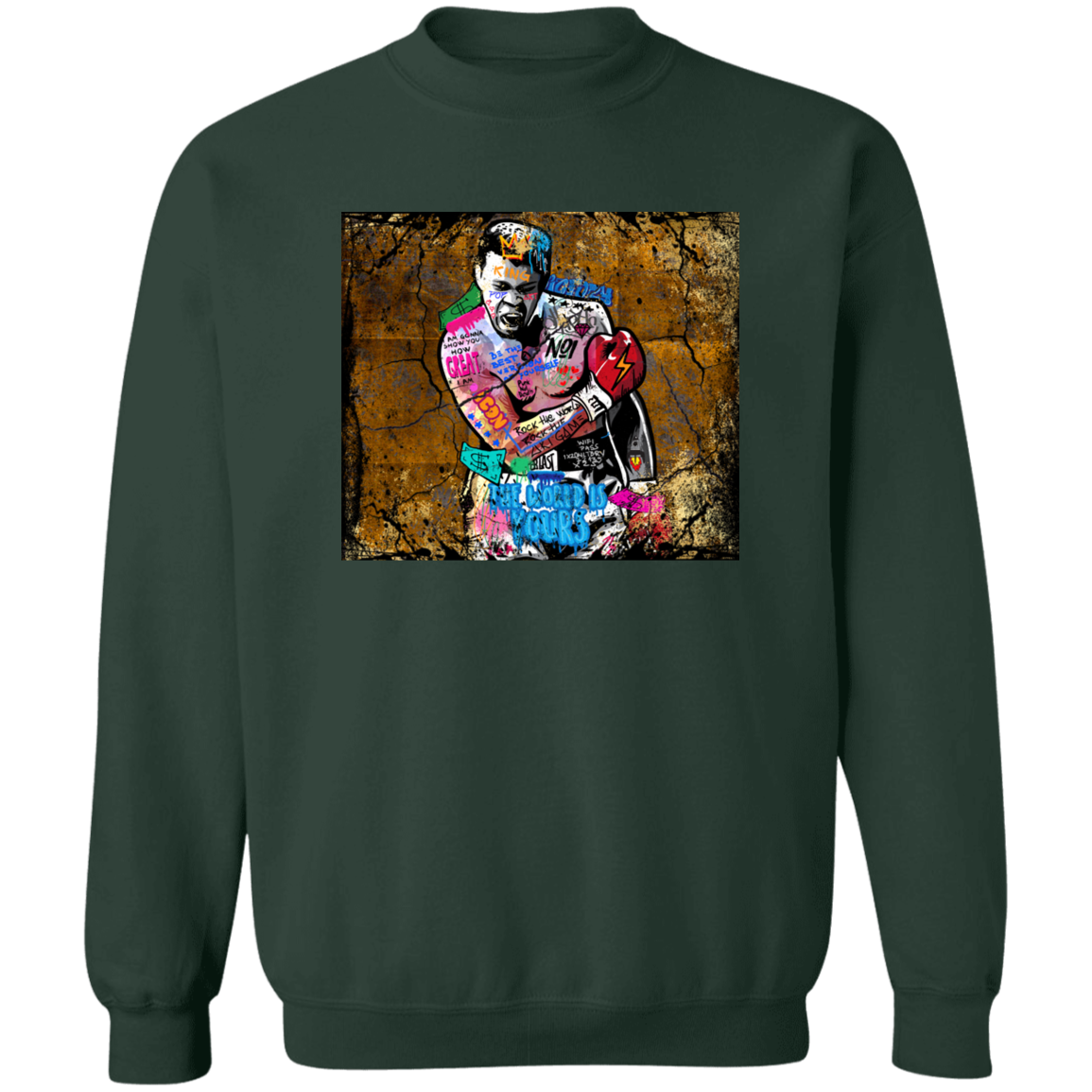 "THE GREATEST" Crewneck Pullover Sweatshirt