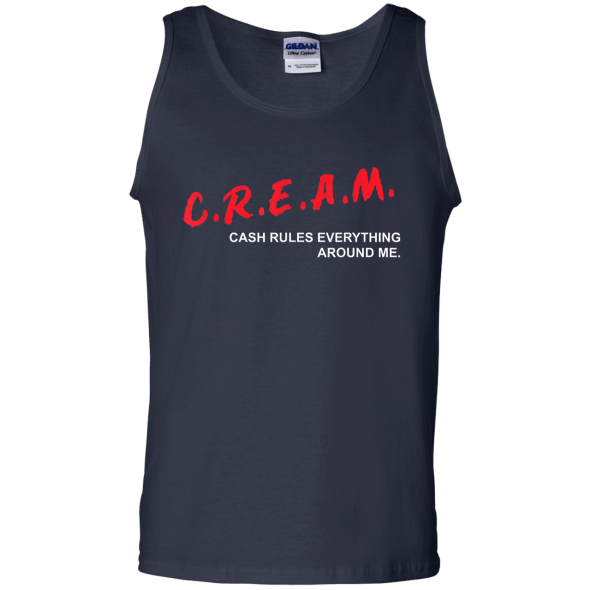 "CREAM" 100% Cotton Tank Top