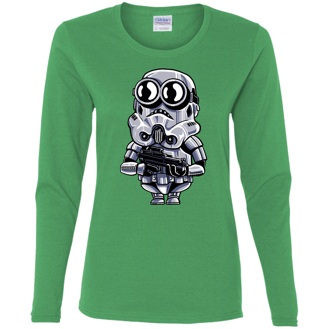 "MINION TROOPER" Ladies' Cotton LS T-Shirt