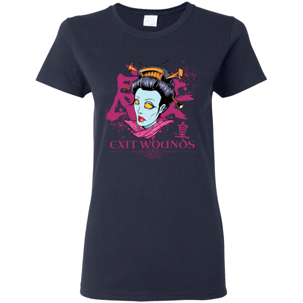 "EXIT WOUNDS" Ladies' 5.3 oz. T-Shirt