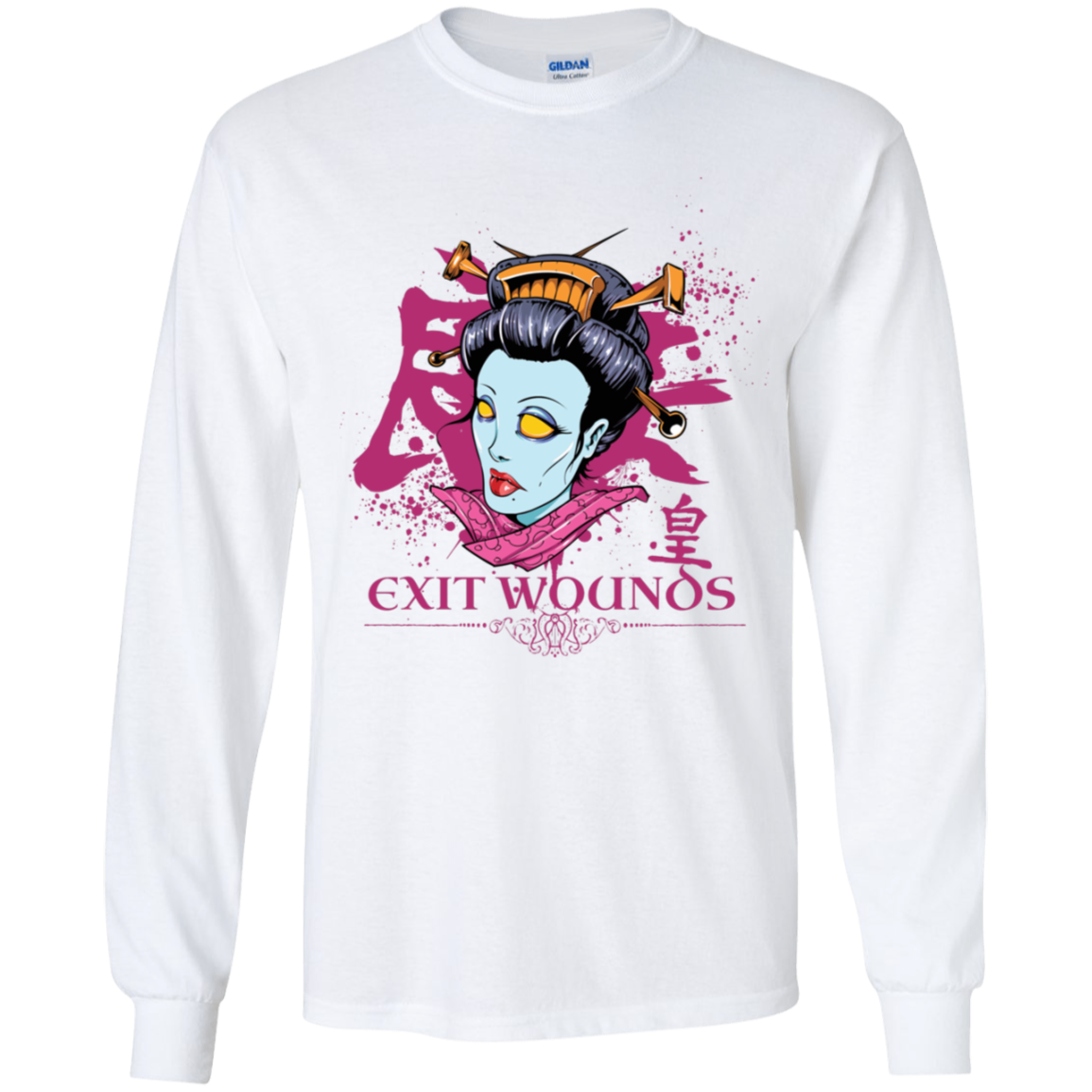 "EXIT WOUNDS" Youth LS T-Shirt