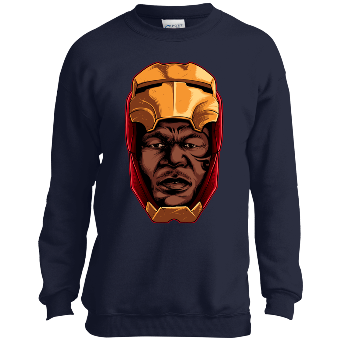 "THE REAL IRON" Youth Crewneck Sweatshirt