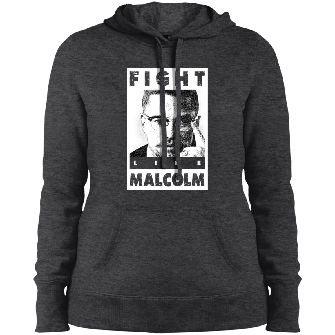 "LIKE MALCOLM" Ladies' Pullover Hooded Sweatshirt