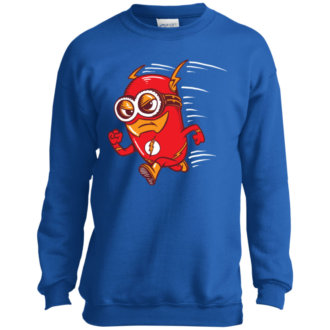 "FLASH MINION" Youth Crewneck Sweatshirt