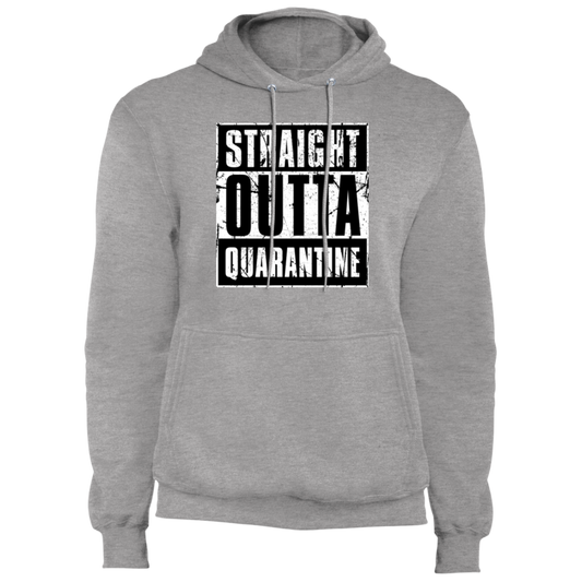 "QUARANTINE" Core Fleece Pullover Hoodie