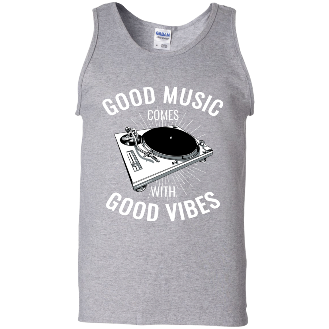 "GOOD VIBES" 100% Cotton Tank Top