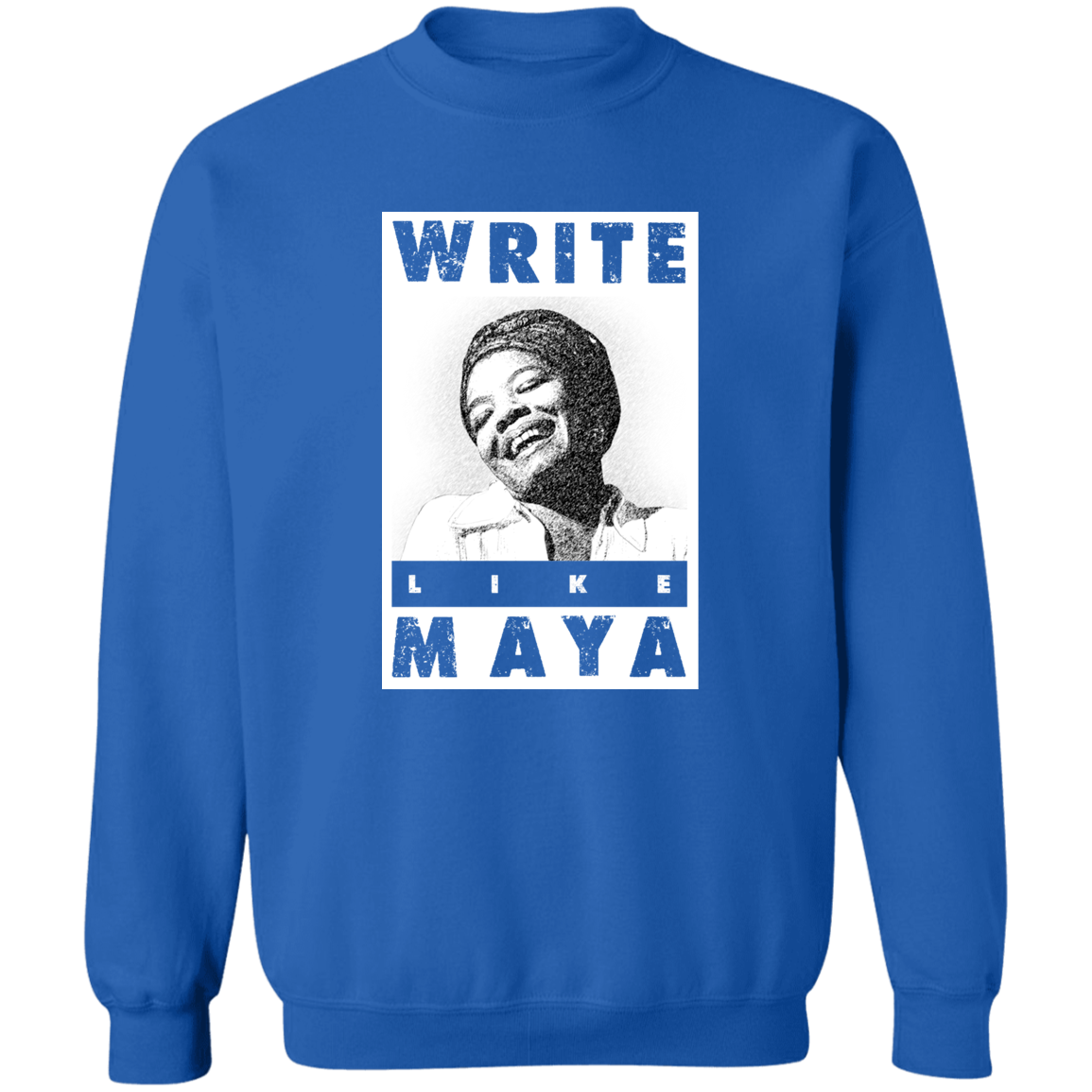 "LIKE MAYA" Crewneck Pullover Sweatshirt