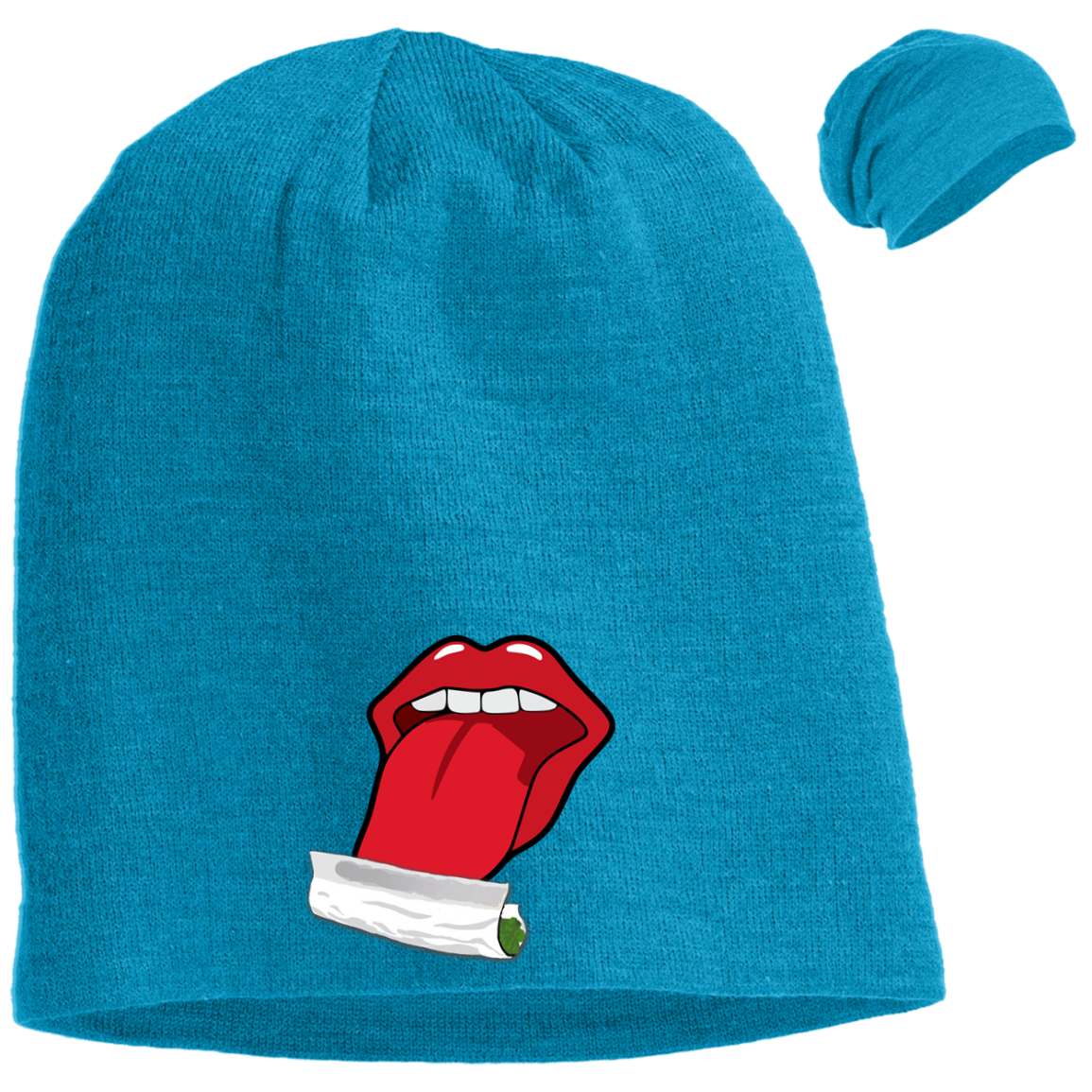 "ROLLING JOINT" Slouch Beanie